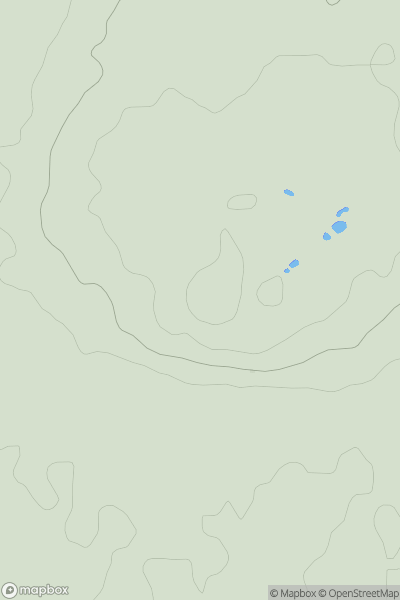 Thumbnail image for The Mount [Shropshire] showing contour plot for surrounding peak
